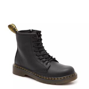 Dr. Martens Black Kids Boots